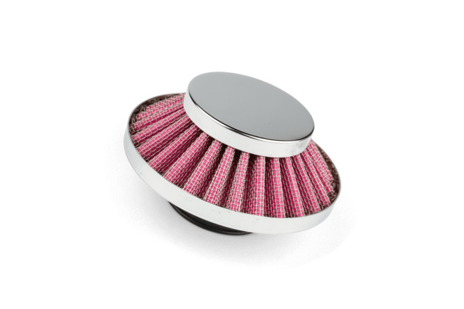 Luftfilter Typ KN UFO d.28 - 35mm droit chrome