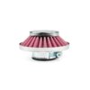 Luftfilter Typ KN UFO d.28 - 35mm droit chrome
