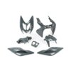 Verkleidungskit Yamaha Aerox bis 2013 Nardo grau 7 Teile