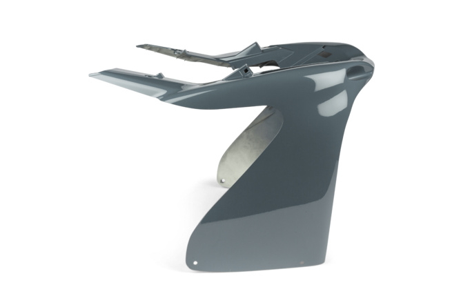 Verkleidungskit Yamaha Aerox bis 2013 Nardo grau 7 Teile