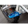 Cale pied pilote STR8 Derbi CNC Bleu (la paire)