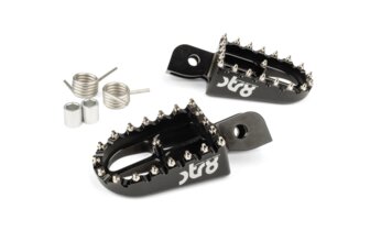 Cale pied pilote STR8 Beta RR 50 CNC Noir (la paire)