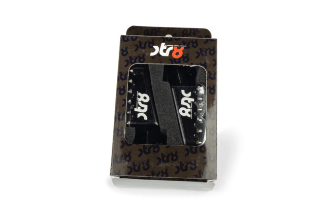Fußrasten Beta RR 50 STR8 CNC Schwarz (Set)