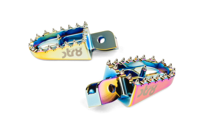 Fussrasten Beta RR 50 STR8 CNC Neochrome (Set)