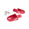 Fußrasten Beta RR 50 STR8 CNC Rot (Set)