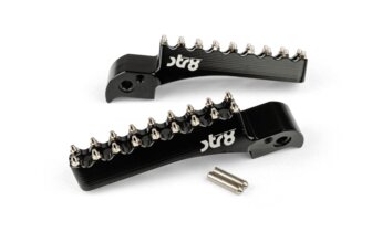 Cale pied passager STR8 Beta RR 50 av. 2021 CNC Noir (la paire)