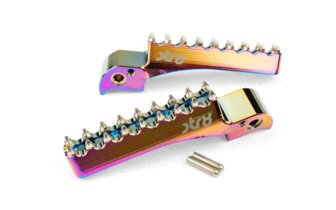 Cale pied passager STR8 Beta RR 50 av. 2021 CNC Neochrome (la paire)