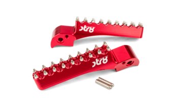 Cale pied passager STR8 Beta RR 50 av. 2021 CNC Rouge (la paire)
