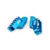 Fussrasten Sherco 50cc STR8 CNC Blau (Set)