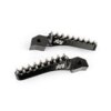 Fußrasten Beifahrer Sherco 50cc STR8 CNC Schwarz (Set)