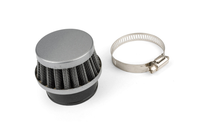 Luftfilter Typ KN Pocket d.42mm Schwarz / Chrom