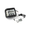 LED Scheinwerfer d.97x75mm Schwarz
