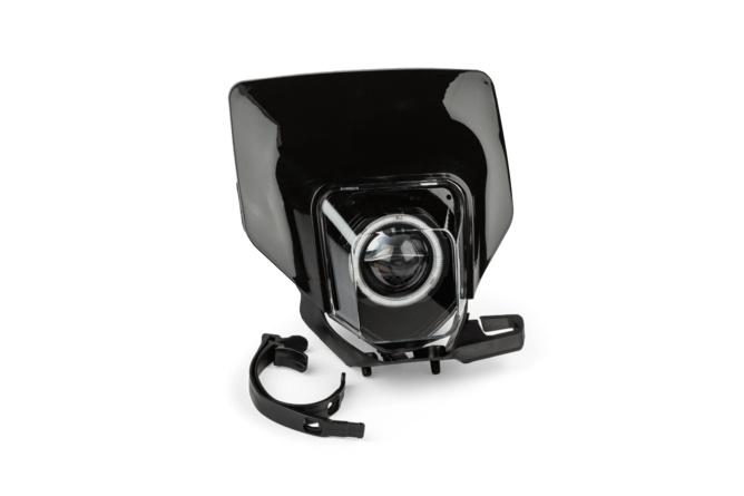 Headlight Mask LED type Husqvarna black