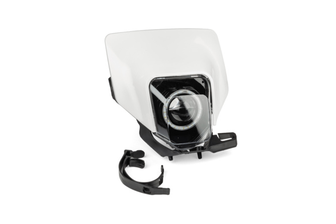 Lichtmaske LED Typ Husqvarna weiss