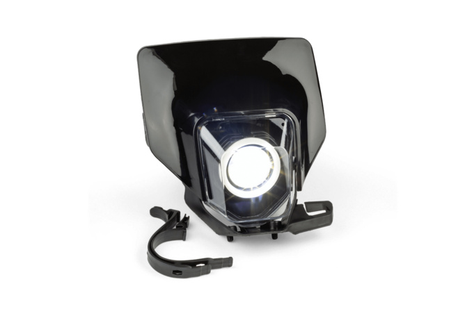 Lichtmaske LED mit RGB Ring Typ Husqvarna schwarz