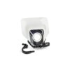 Lichtmaske LED mit RGB Ring Typ Husqvarna weiss