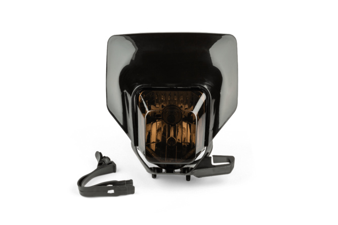 Lichtmaske getönt Typ Husqvarna schwarz