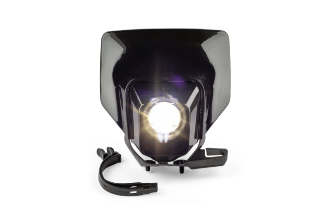 Lichtmaske LED getönt Typ Husqvarna schwarz