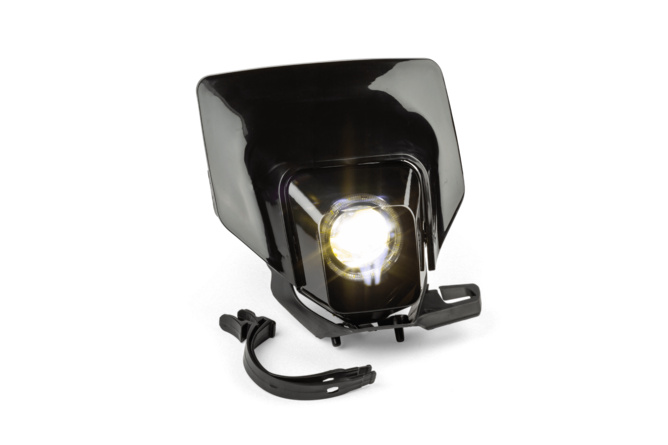 Lichtmaske LED getönt Typ Husqvarna schwarz