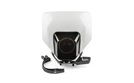 Plaque phare teint&eacute; type Husqvarna &agrave; LED Blanc