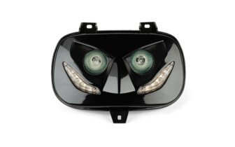 Headlight Mask twin R8 Yamaha BWs before 2004 black
