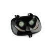 Lichtmaske Doppeloptik R8 Yamaha BWs bis 2004 schwarz