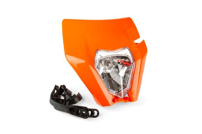 Plaque phare type KTM EXC Orange