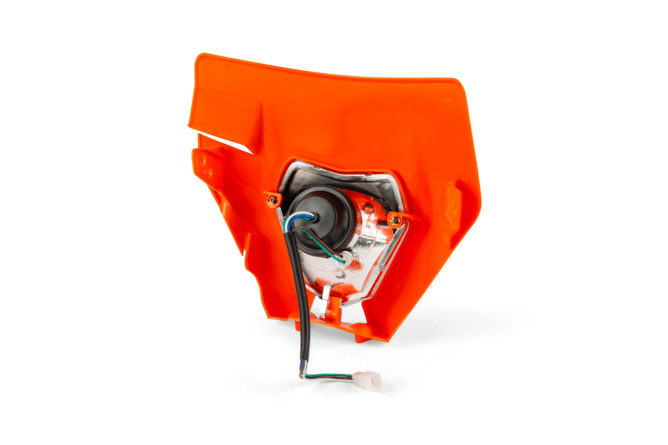 Plaque phare type KTM EXC Orange