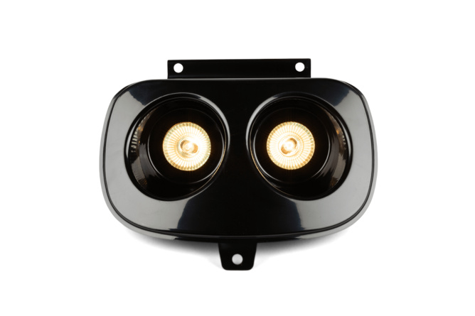 Phare double optique MBK Booster avant 2004 Noir