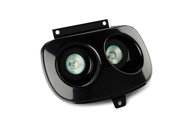 Phare double optique MBK Booster avant 2004 Noir