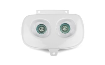 Phare double optique MBK Booster avant 2004 Blanc