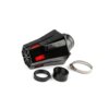 Air Filter STR8 d.28-35 EVO 30° angle black / red foam
