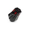 Air Filter STR8 d.28-35 EVO 30° angle black / red foam