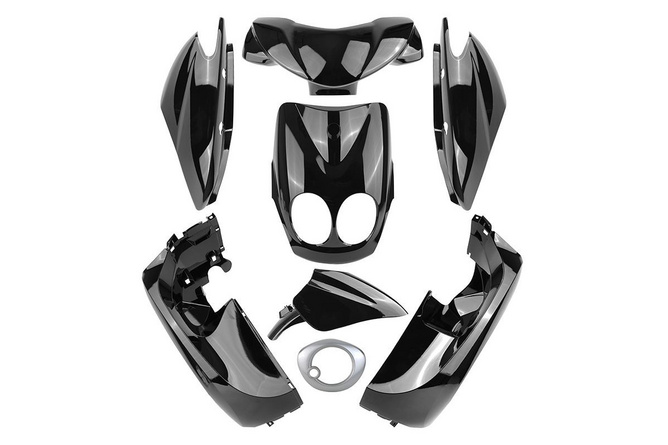 Verkleidungskit Yamaha Neo's ab 2011 Schwarz 8 Teile