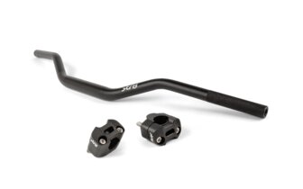 Handlebar + Clamps 28mm Str8 black