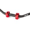 Lenker + Klemmen 28mm Str8 Schwarz / Rot