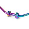 Lenker + Klemmen 28mm Str8 Neochrome