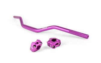 Handlebar + Clamps 28mm Str8 purple