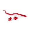 Handlebar + Clamps 28mm Str8 red