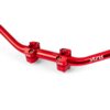 Handlebar + Clamps 28mm Str8 red