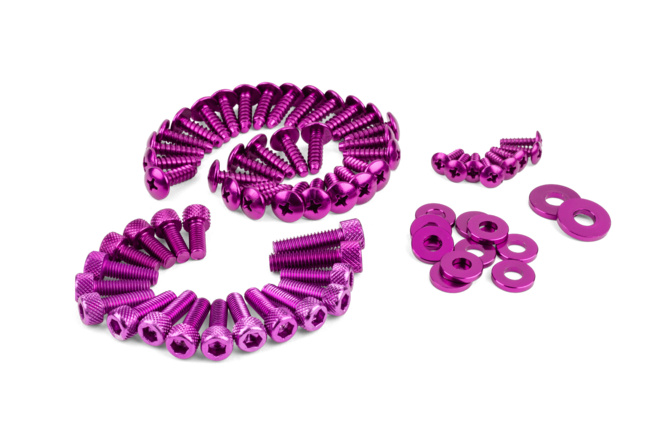 Verkleidungsschrauben Yamaha Aerox lila