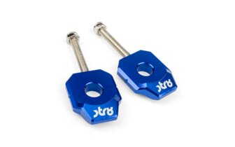 Tendeur de chaîne STR8 Derbi 12mm Bleu (x2)