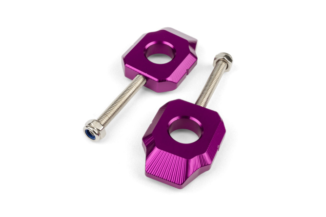 Chain Tensioner STR8 Derbi 15mm Purple (x2)