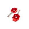 Tendeur de chaîne STR8 Derbi 15mm Rouge (x2)