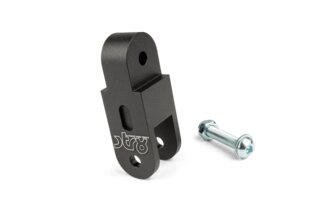 Réhausse d'amortisseur + 60mm STR8 MBK et Peugeot Noir Matt