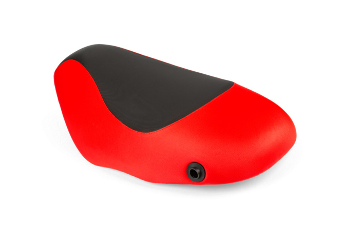 Sitzbank Piaggio Zip ab 2000 Schwarz / Rot