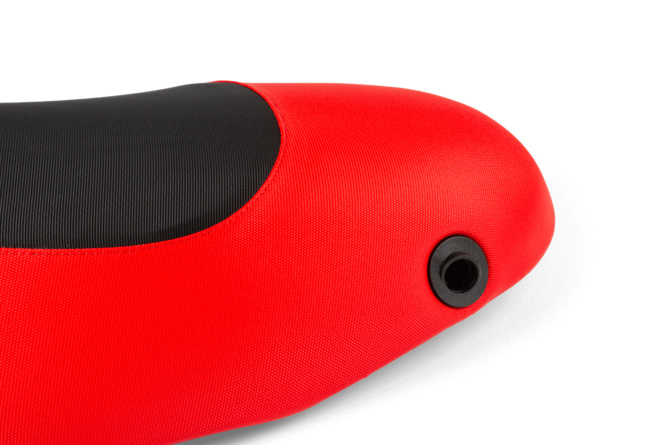 Sitzbank Piaggio Zip ab 2000 Schwarz / Rot