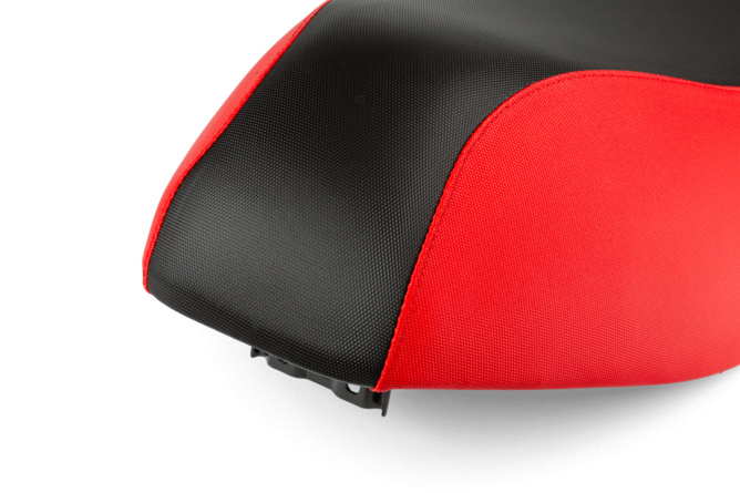 Sitzbank Piaggio Zip ab 2000 Schwarz / Rot