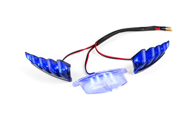 LED Lighting for front air intake Piaggio Zip SP2 Blue