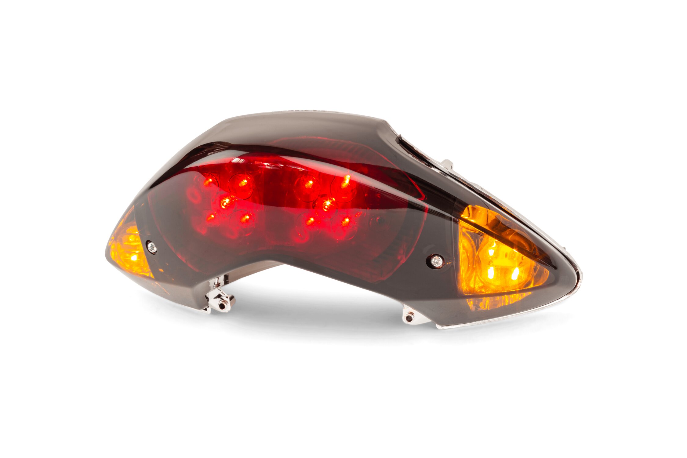 Tail Light with indicators LED Black Line Yamaha Jog | SCOOTER-ATTACK